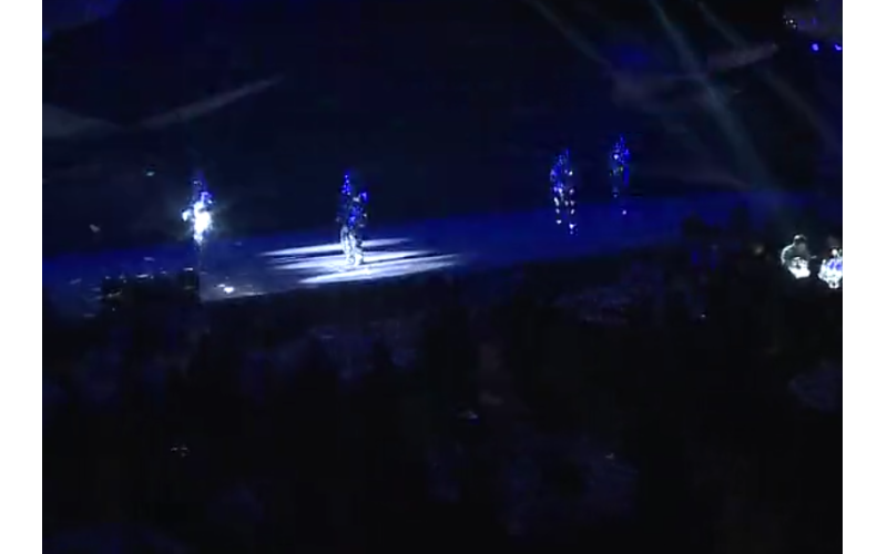 旭派電池2016年代理商大會鏡麵舞表演